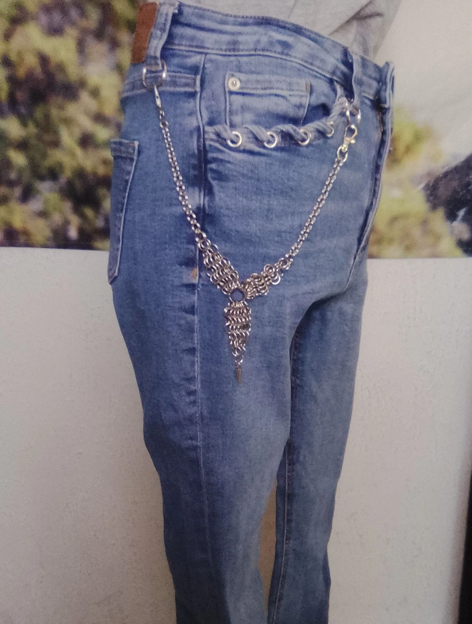 1 Bijuteria de calça e/ou bolsa corrente europeia – photo 2